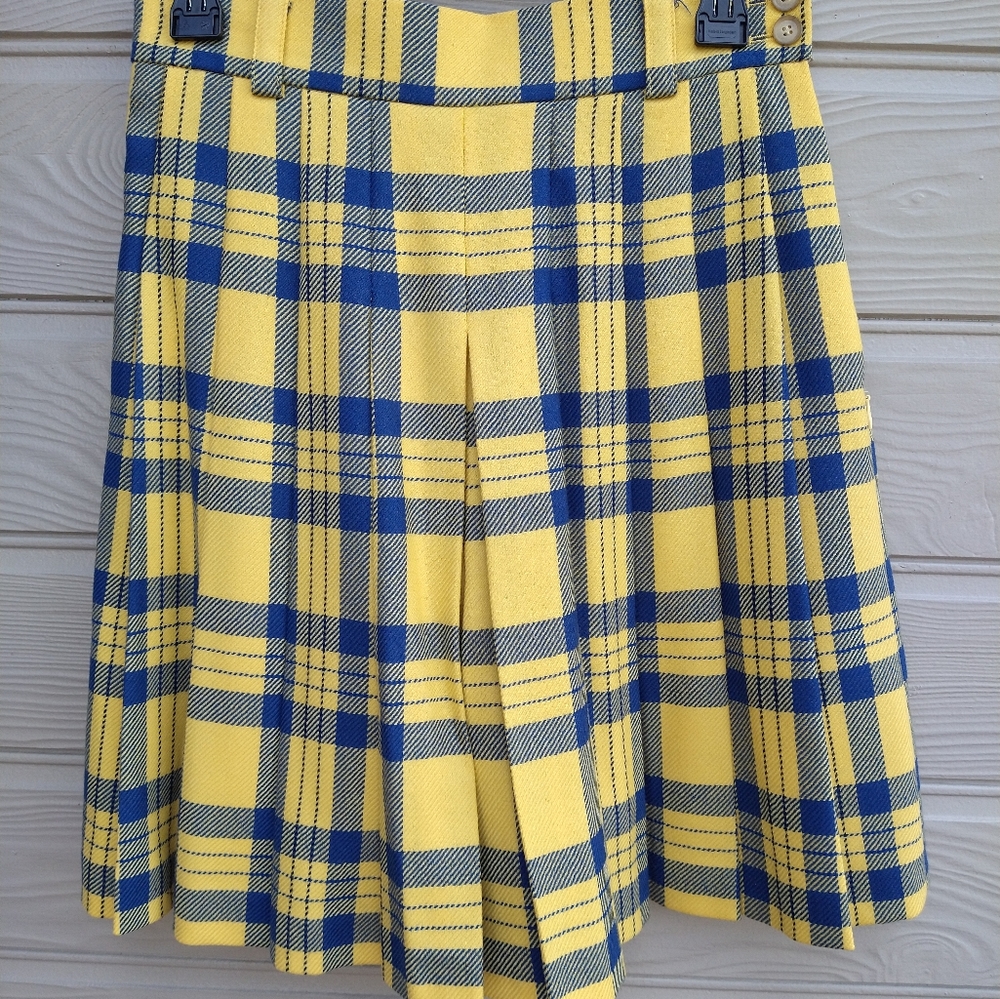 Vintage Mondi pleated skirt